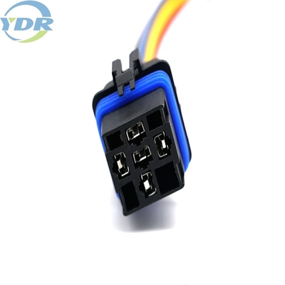 300mm Length Wire Harness 12V 24V 40A 5 Pin Automotive Relay With Socket
