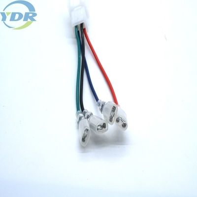 2x2P Male Female 110 Terminal Cable DJ611-2.8 250 6.3mm Motorbike Wire Harness