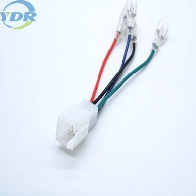 2x2P Male Female 110 Terminal Cable DJ611-2.8 250 6.3mm Motorbike Wire Harness