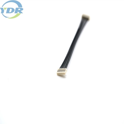 UL10064 30AWG Wire Harness Cable Assembly JST 08SR-3S 1.0 Pitch 8 Pin Connector