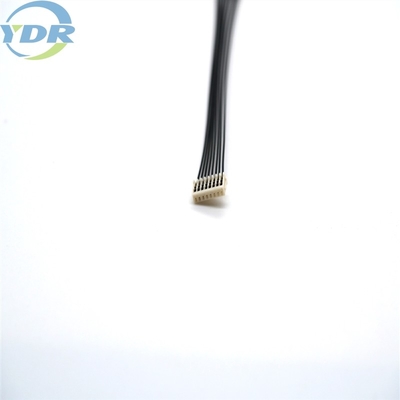 UL10064 30AWG Wire Harness Cable Assembly JST 08SR-3S 1.0 Pitch 8 Pin Connector