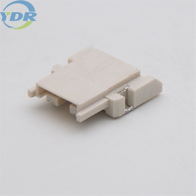 3.7mm Pitch 90 Degree 2 Pin Wafer Connector Beige SMT Type Wire To Board Connector
