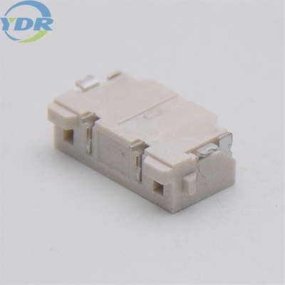 3.7mm Pitch 90 Degree 2 Pin Wafer Connector Beige SMT Type Wire To Board Connector