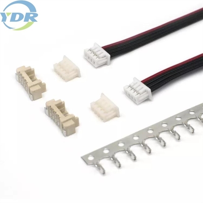 JST SHR-05V-S 1.0 Pitch Wire Harness UL1007 24AWG 26AWG 1.0 1.25 2.54 3.96 Pitch 2 - 7 NSH Series