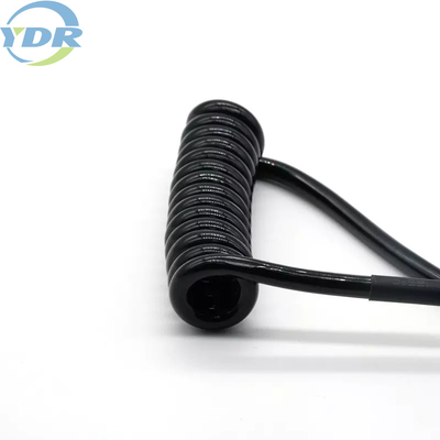 EHR-6 To XHP-6 2.5mm Wire Harness Cable Safety Coated Extension Spring Cable For Medical Equipment