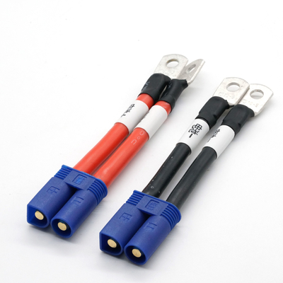 EC5-F Battery Connector Cables Banana Plug To Ring Copper Terminal