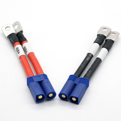 EC5-F Battery Connector Cables Banana Plug To Ring Copper Terminal