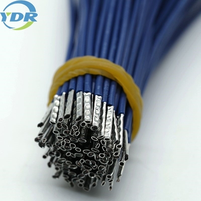 UL1007 24AWG Blue Electrical Tinned Copper Wire Harnesses EN0308 Terminal Conductor Wiring Harness