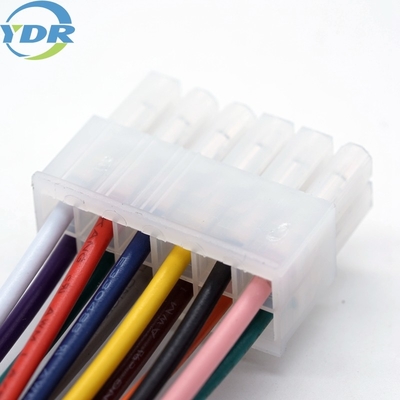 Molex 5557 4.2mm 2*6Pins Dual Row White Connector Wire Harness Electrical Wire harness