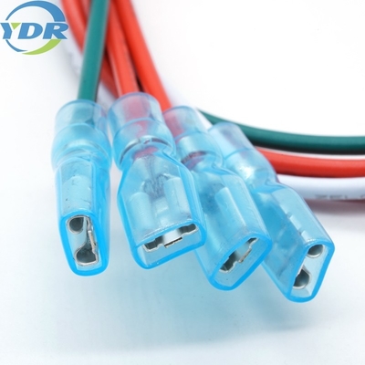 Molex 5557 4.2mm 2*2 4 Pins Connector To 4.8mm Terminal Custom Wire Harnesses and Cables