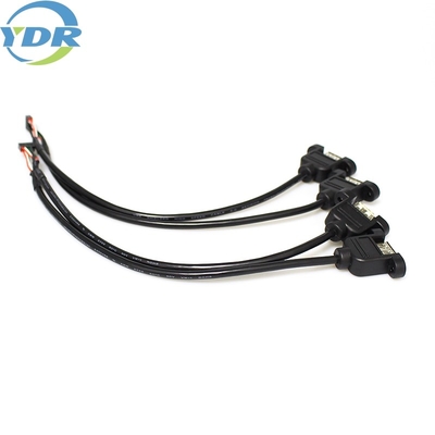 Electrical Usb Panel Mount Cables 22AWG 400mm Female Connector