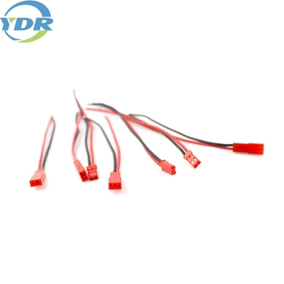 JST SYP Black Red Wire w/2 Pin Red Housing Terminal Custom Wire Harness Battery Cable