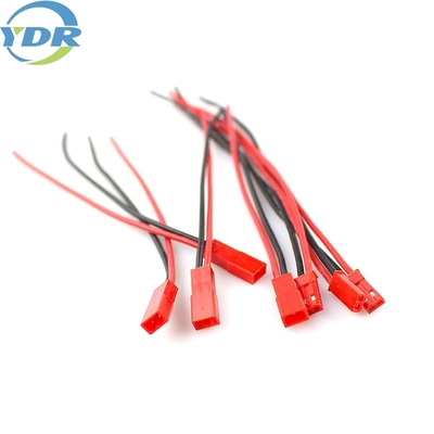 JST SYP Black Red Wire w/2 Pin Red Housing Terminal Custom Wire Harness Battery Cable