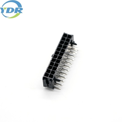 Dual Row Wire Harness Connectors , SMT Type Molex 24 Pin Connector