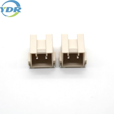 VH 3.96 Pitch Wire Harness Connectors , 90 degree Vertical 2 Pin Cable Connector