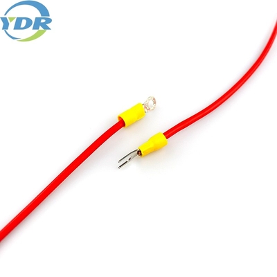 U Shaped Machinery Power Cable Assembly Electrical  18AWG UL ROHS Approval