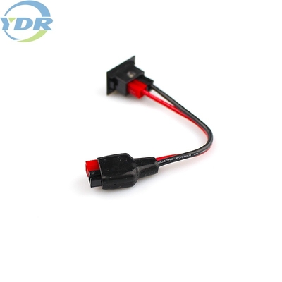 2Pin socket Battery Connector Cables , 14AWG Battery Wire Harness