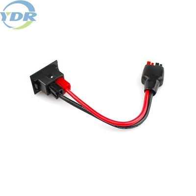2Pin socket Battery Connector Cables , 14AWG Battery Wire Harness