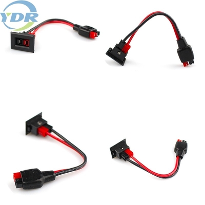 2Pin socket Battery Connector Cables , 14AWG Battery Wire Harness