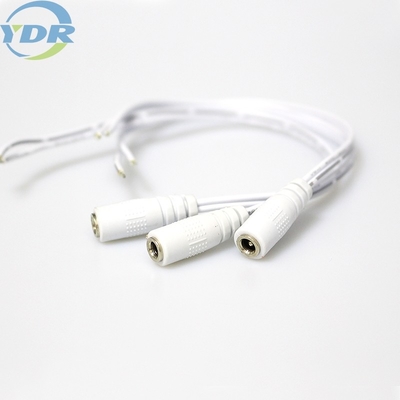 3.5mm DC Power Adapter Cable Electronic 24AWG Stripped and tinned Tail