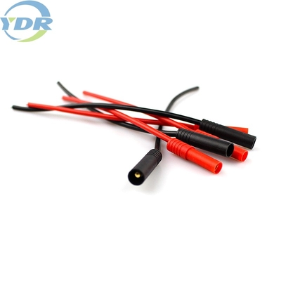 Gold Plated Banana Plug Cables 70mm Length for Electric Bicycle