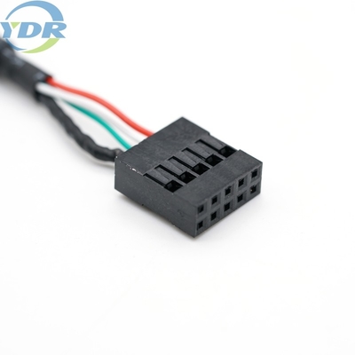 Customizable Dupont 2.54 Connector 2*5 Pin Double Row Electrical Wire Harness UAV Data Cable Power Supply
