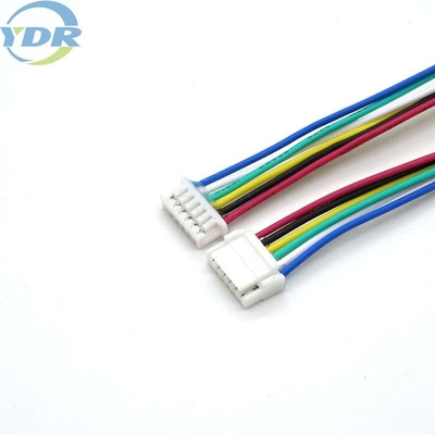 GH1.25 6Pin To Molex 1.25 6P Flat Cable Customizable Wire Harness