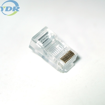 8Pin 24/26AWG Black Rj45 Ethernet Network Cable LAN Cable For Computer