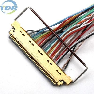 Computer UL10064 32AWG Lvds Screen Cable DF14 to 111B40 Terminal