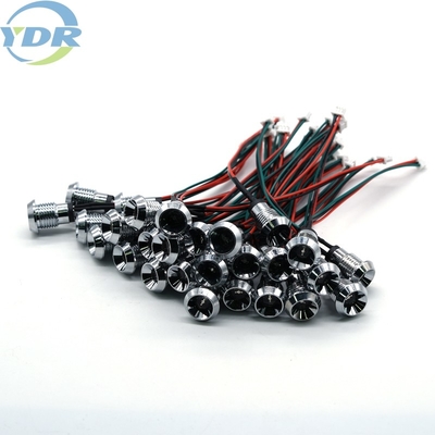 Indicator LED Light Connector Cable Wire Harness10mm To PH1.25 2.0 2.54 Connector