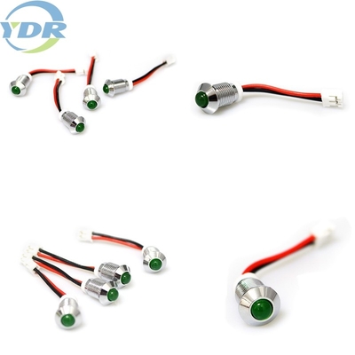 LED Indicator Light Wire Harness Connector Cable XHP-2 XH2.5 Terminal Housing