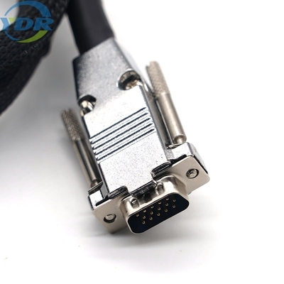 Coaxial Electronic Wire Harness DB15Pin Connector to Dupont 2.54
