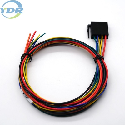 Left Connector Electronic Wire Harness , 8PY To Open 8P Auto Wire Connectors