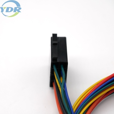Left Connector Electronic Wire Harness , 8PY To Open 8P Auto Wire Connectors
