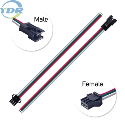 JST SMR-03VB Connector Cable SMP-03V-BC Male Female AWG22 150mm Wire