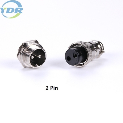 Metal Wire Harness Connectors , Circular M16 Gx16 Connector 4 Pin
