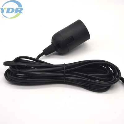 E27 Holder LED Indicator Light Wire Harness Cable VED with w/Light Socket