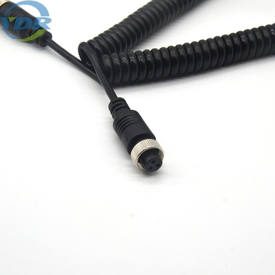 M12 Air Head Spring Flexible Electrical Wire 800mm For Medical Machinery