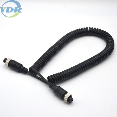 M12 Air Head Spring Flexible Electrical Wire 800mm For Medical Machinery