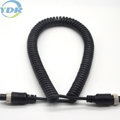 M12 Air Head Spring Flexible Electrical Wire 800mm For Medical Machinery