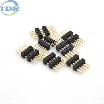 PH1.27mm 5 Pin Circuit Board Connector For 90/180 degree Straight Dip Type
