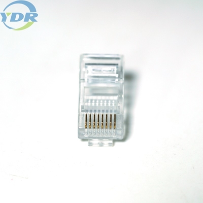 CAT5 CAT5e CAT6 CAT6E Utp Cable Rj45 Connector 8Pin Transparent Head