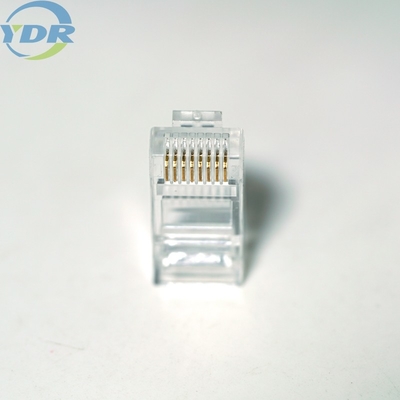 CAT5 CAT5e CAT6 CAT6E Utp Cable Rj45 Connector 8Pin Transparent Head
