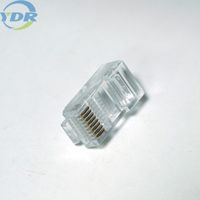 CAT5 CAT5e CAT6 CAT6E Utp Cable Rj45 Connector 8Pin Transparent Head