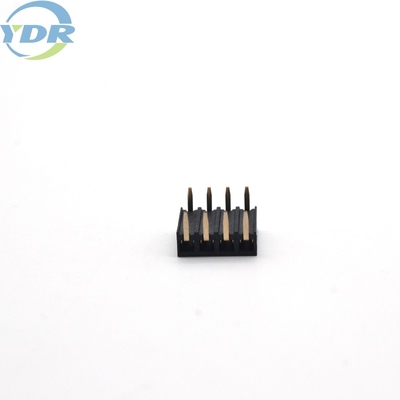 2x4 Pin Wafer Connector 2.54 Mm dual Row Single Body Right Angle Type