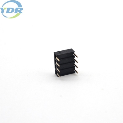 2x4 Pin Wafer Connector 2.54 Mm dual Row Single Body Right Angle Type