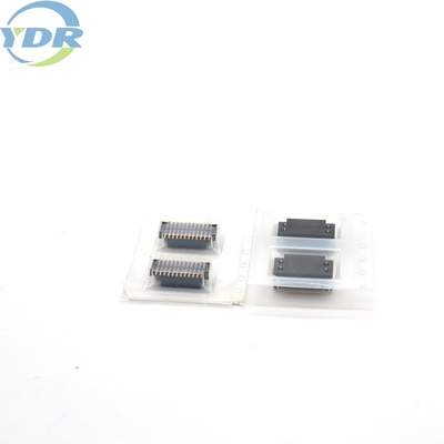 0.8mm 2x12 Pin Circuit Board Connector Height 3-8.5mm female golden plated