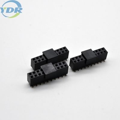 Female 2.54 Pcb Connector 2-40 Pin U-type Dual Row SMT Type