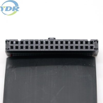Grey IDC Flat Cable 2*17 Pins two ends For PCB breadboard UL approval