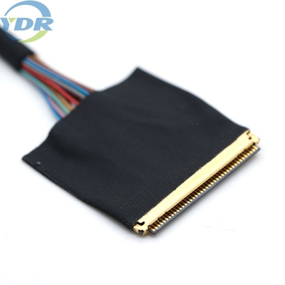 Pitch 0.5mm TV LVDS Display Cable I-PEX 40pins To I-PEX 30pins